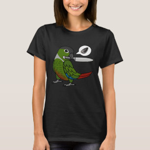 Mes Papegaai Wil Zaden I Groene Wang Conure T-shirt