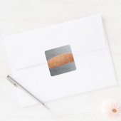 mes vierkante sticker (Envelop)