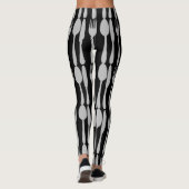 Mes Vork Lepel Bestek Leggings (Achterkant)