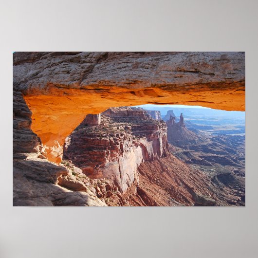 Mesa Arch bij zonsopgang, Utah Poster (Voorkant)
