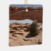 Mesa Arch en Tumbleweed bij Canyonlands Keramisch Ornament (Rechts)