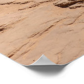 Mesa Arch en Tumbleweed bij Canyonlands Poster (Hoek)