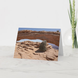 Mesa Arch en Tumbleweed in Canyonlands Kaart
