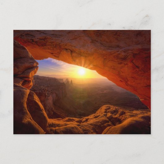 Mesa Arch, Nationaal Park Canyonlands Briefkaart (Voorkant)