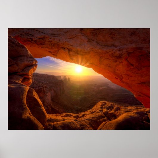 Mesa Arch, Nationaal Park Canyonlands Poster (Voorkant)