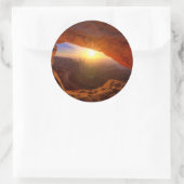 Mesa Arch, Nationaal Park Canyonlands Ronde Sticker (Tas)