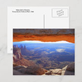 Mesa Arch op Sunrise Briefkaart (Voorkant / Achterkant)