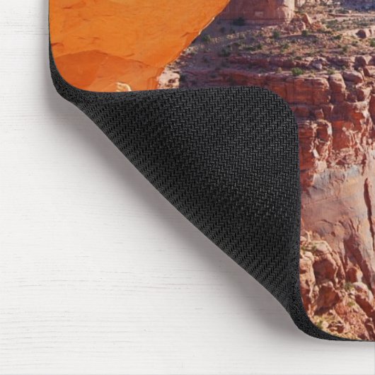 Mesa Arch op Sunrise Mousepad Muismat (Hoek)