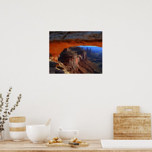 Mesa Arch op Sunrise, Utah Poster (Keuken)