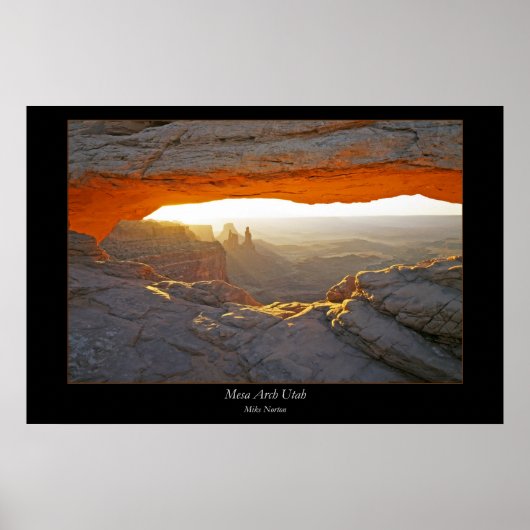 Mesa Arch Poster (Voorkant)