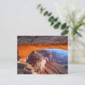 Mesa Arch Sunrise Briefkaart (Staand voorkant)