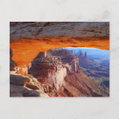 Mesa Arch Sunrise Briefkaart (Voorkant)