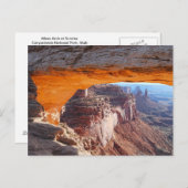 Mesa Arch Sunrise Briefkaart (Voorkant / Achterkant)
