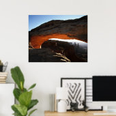 Mesa Arch Sunrise Poster (Thuiskantoor)