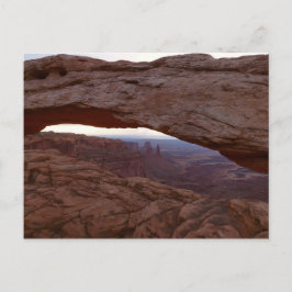 Mesa Arch van het Canyonlands National Park Briefkaart