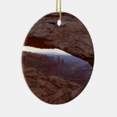 Mesa Arch van het Canyonlands National Park Keramisch Ornament (Rechts)