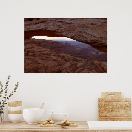 Mesa Arch van het Canyonlands National Park Poster (Keuken)