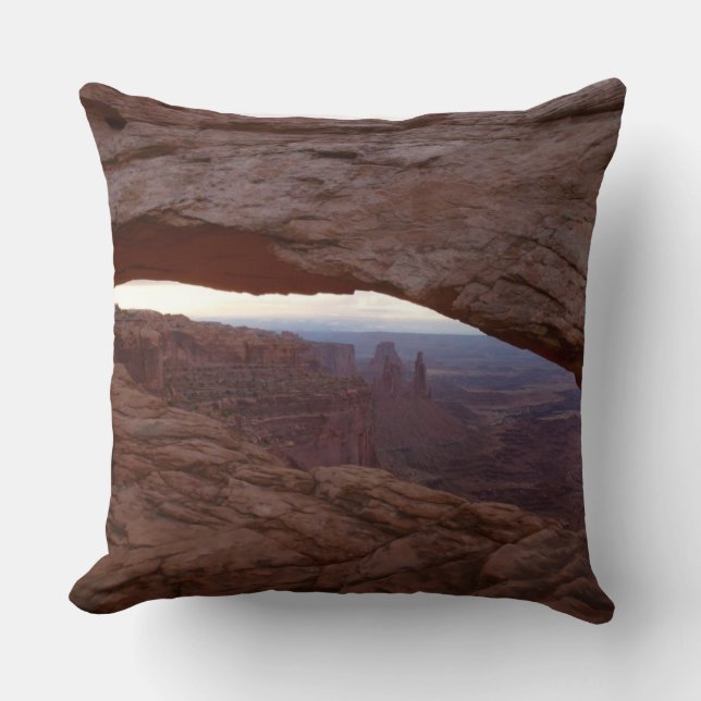 Mesa Arch vanuit Canyonlands National Park Kussen (Voorkant)