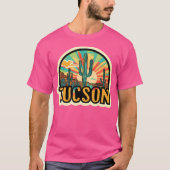 Mesa Arizona Az Cactus Desert Vakantie Hike Advent T-shirt (Voorkant)