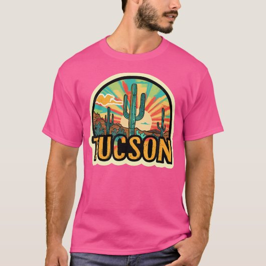 Mesa Arizona Az Cactus Desert Vakantie Hike Advent T-shirt (Voorkant)