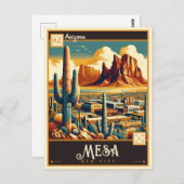 Mesa, Arizona |  Briefkaart (Voorkant / Achterkant)