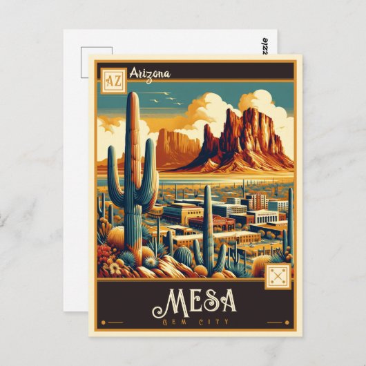 Mesa, Arizona | Briefkaart (Voorkant / Achterkant)