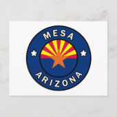 Mesa Arizona Briefkaart (Voorkant)