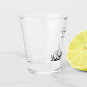 Mesa Arizona bruiloft gunst gejuich geschoten glas (Links)