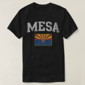Mesa Arizona Flag Fade Koppels Groepen Vaca T-shirt (Design voorkant)