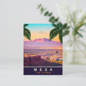 Mesa, Arizona, Luchtvaart Uitzicht op de stad, Rei Briefkaart (Staand voorkant)