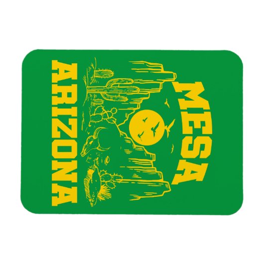 Mesa, Arizona Magneet (Horizontaal)