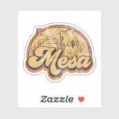 Mesa, Arizona Sticker (Vel)