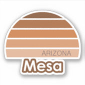 Mesa Arizona Sticker (Voorkant)