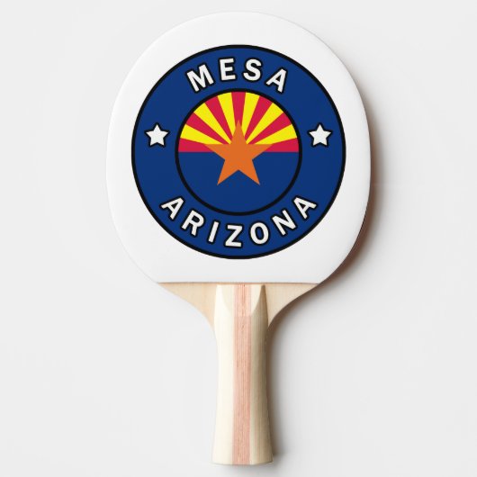 Mesa Arizona Tafeltennisbatje (Voorkant)