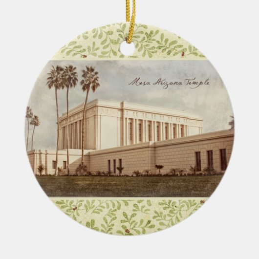 Mesa Arizona Temple Ornament (Voorkant)