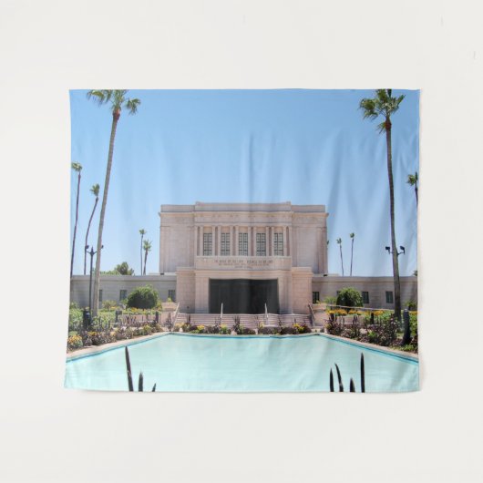 Mesa Arizona Temple Wandkleed (Voorkant (horizontaal))
