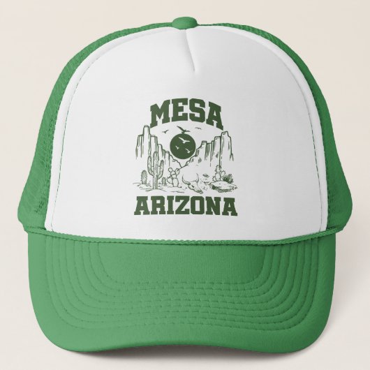 Mesa, Arizona Trucker Pet (Voorkant)