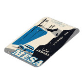 Mesa Arizona vintage stijl reisposter Magneet (Linkerzijde)