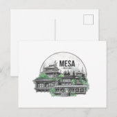 Mesa City Arizona Verenigde Staten Briefkaart (Voorkant / Achterkant)