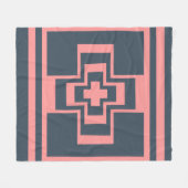 Mesa Cross Fleece Dekbed Deken (Voorkant (Horizontaal))