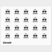 Mesa Eindbaas Cool Emoji Sticker (Vel)