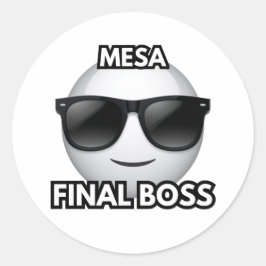 Mesa Eindbaas Cool Emoji Sticker