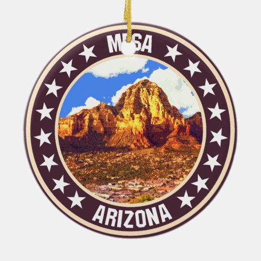 Mesa Keramisch Ornament (Achterkant)