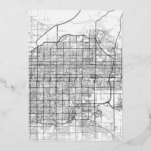 Mesa Love Locator | Weddenschap Save the Date Folie Uitnodiging (Achterkant)