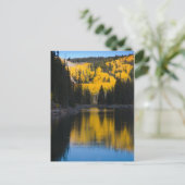 Mesa-meren in het najaar briefkaart (Staand voorkant)