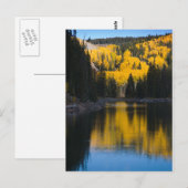 Mesa-meren in het najaar briefkaart (Voorkant / Achterkant)