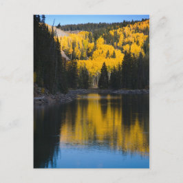 Mesa-meren in het najaar briefkaart