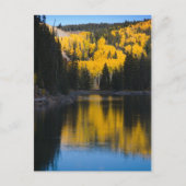 Mesa-meren in het najaar briefkaart (Voorkant)