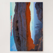Mesa Rock Utah. Jigzaag Puzzle Legpuzzel (Verticaal)
