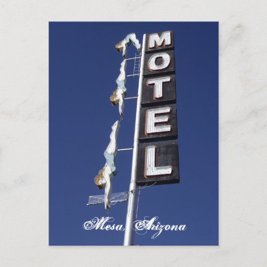 Mesa, Schilderachtig Briefkaart Arizona (Voorkant)